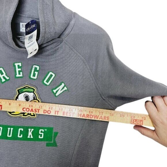 Oregon Ducks Womens Funnel Neck sweater Tunic Box Seat Clothing Co. Small - Picture 9 of 15